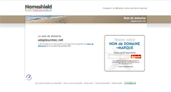 Desktop Screenshot of adopteunmec.net